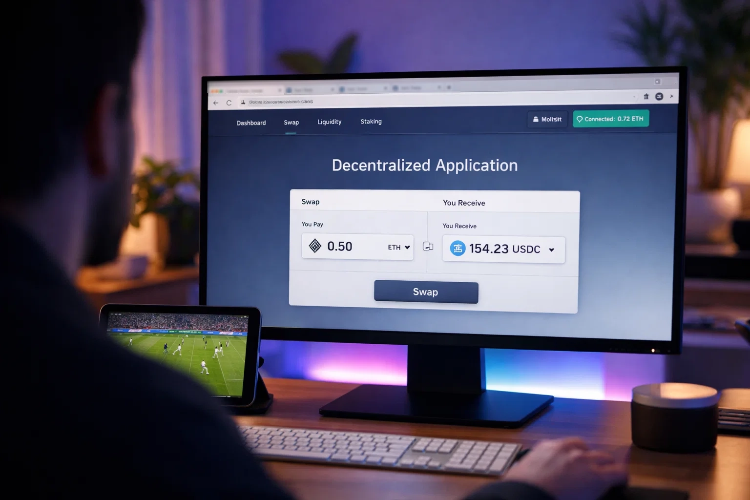 Paris décentralisés et smart contracts blockchain