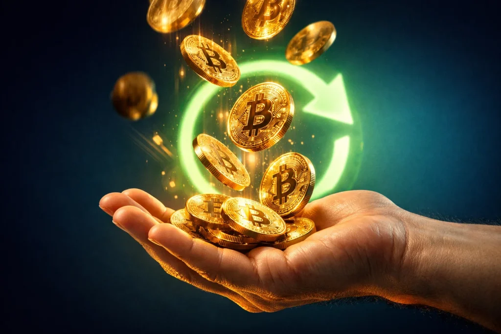 Cashback crypto pour paris sportifs avec remboursement