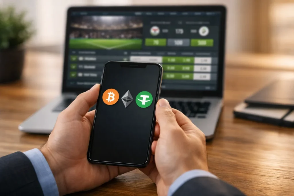 Comparatif des cryptomonnaies pour paris sportifs : Bitcoin, Ethereum et USDT